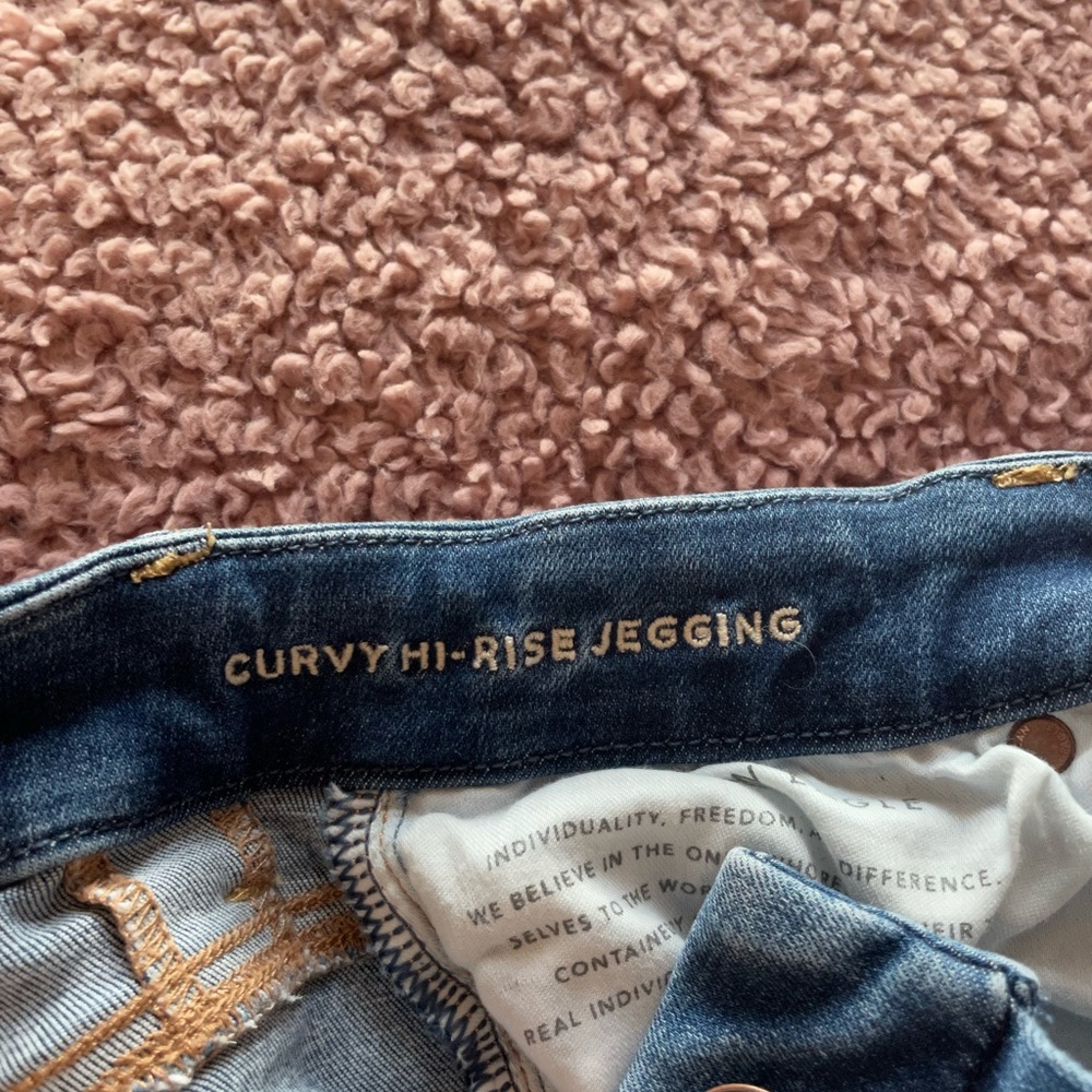 American Eagle Curvy high rise Jeggings
